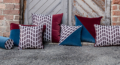 made in Italy cushions for interiors by l'Opifiicio